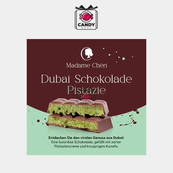 MADAME CHÉRI DUBAÏ CHOCOLATE 100G - CANDY BOXS - Candyboxs