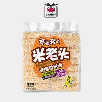 MI LAO TOU BAGGED BROWN RICE ROLLS CORN ENERGY STICKS PUFFED SNACKS - CANDY BOXS - Candyboxs