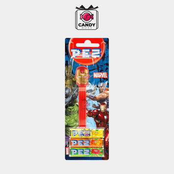 PEZ DISPENSER IRON MAN (MARVEL) - CANDY BOXS - Candyboxs