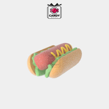 YAMMIEZ SOUR HOT DOG XL MARSHMALLOW - CANDY BOXS - Candyboxs