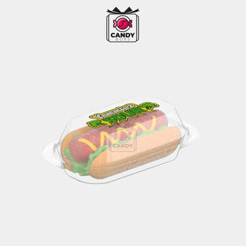 YAMMIEZ SOUR HOT DOG XL MARSHMALLOW - CANDY BOXS - Candyboxs