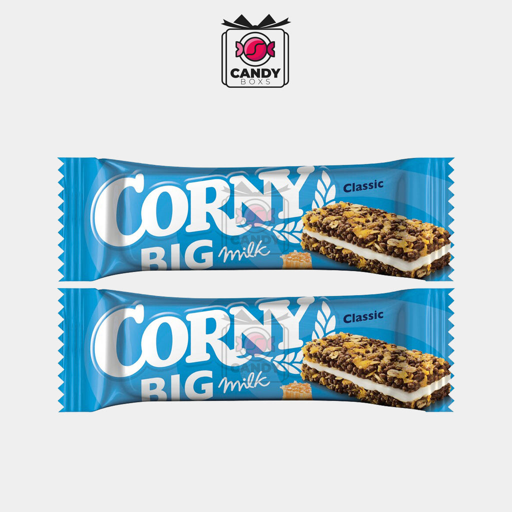 CORNY BIG MILK CLASSIC CEREAL BAR 40G - CANDY BOXS