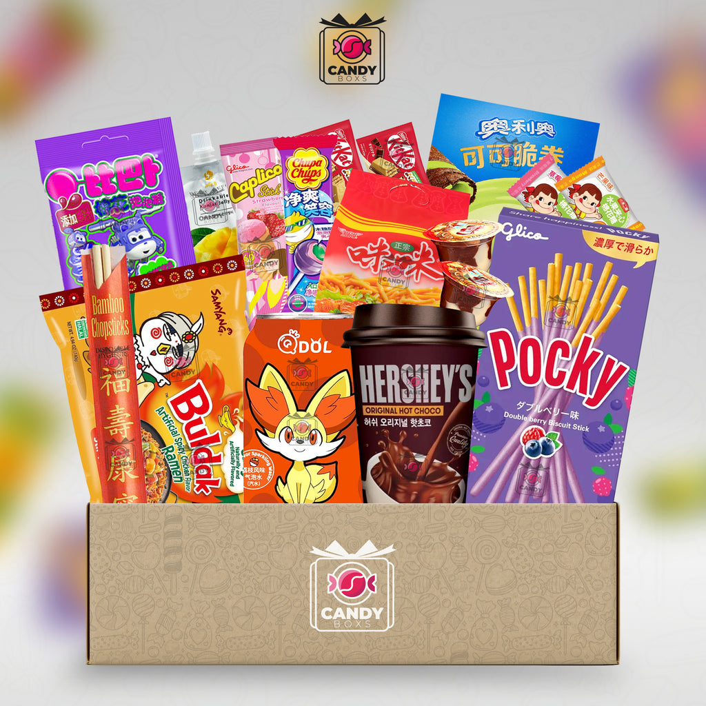ASIAN LOVE SNACK BOX (M) - CANDY BOXS