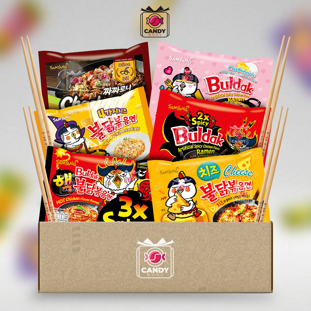 SAMYANG BULDAK NOODLES BOX - CANDY BOXS