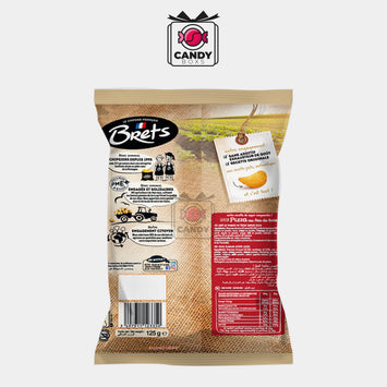 CHIPS BRETS ONDULÉES SAVEUR PIZZA AU FEU DE BOIS 125 G - CANDY BOXS