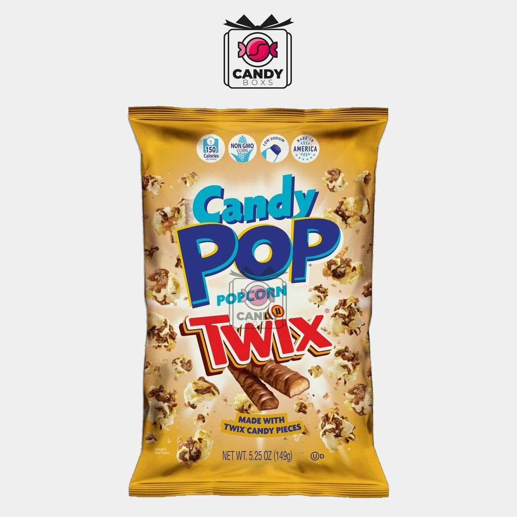 CANDY POP POPCORN TWIX 149G  - CANDY BOXS