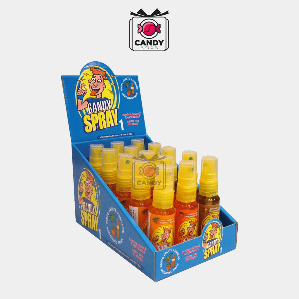 CANDY SWEET & SOUR SPRAY - CANDY BOXS