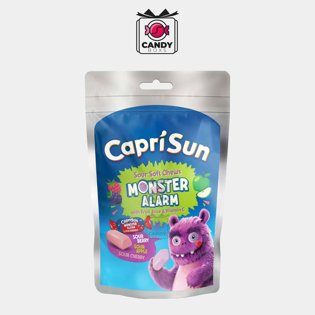 CAPRI SUN MONSTER ALARM SOUR SOFT CHEWS POUCH 147G - CANDY BOXS