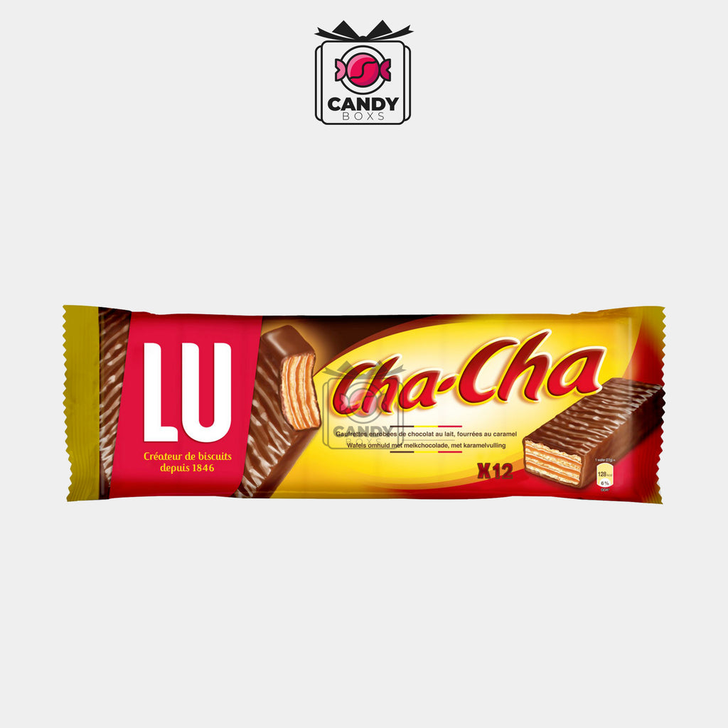 LU CHA-CHA CHOCOLATE CARAMEL X12 - CANDY BOXS