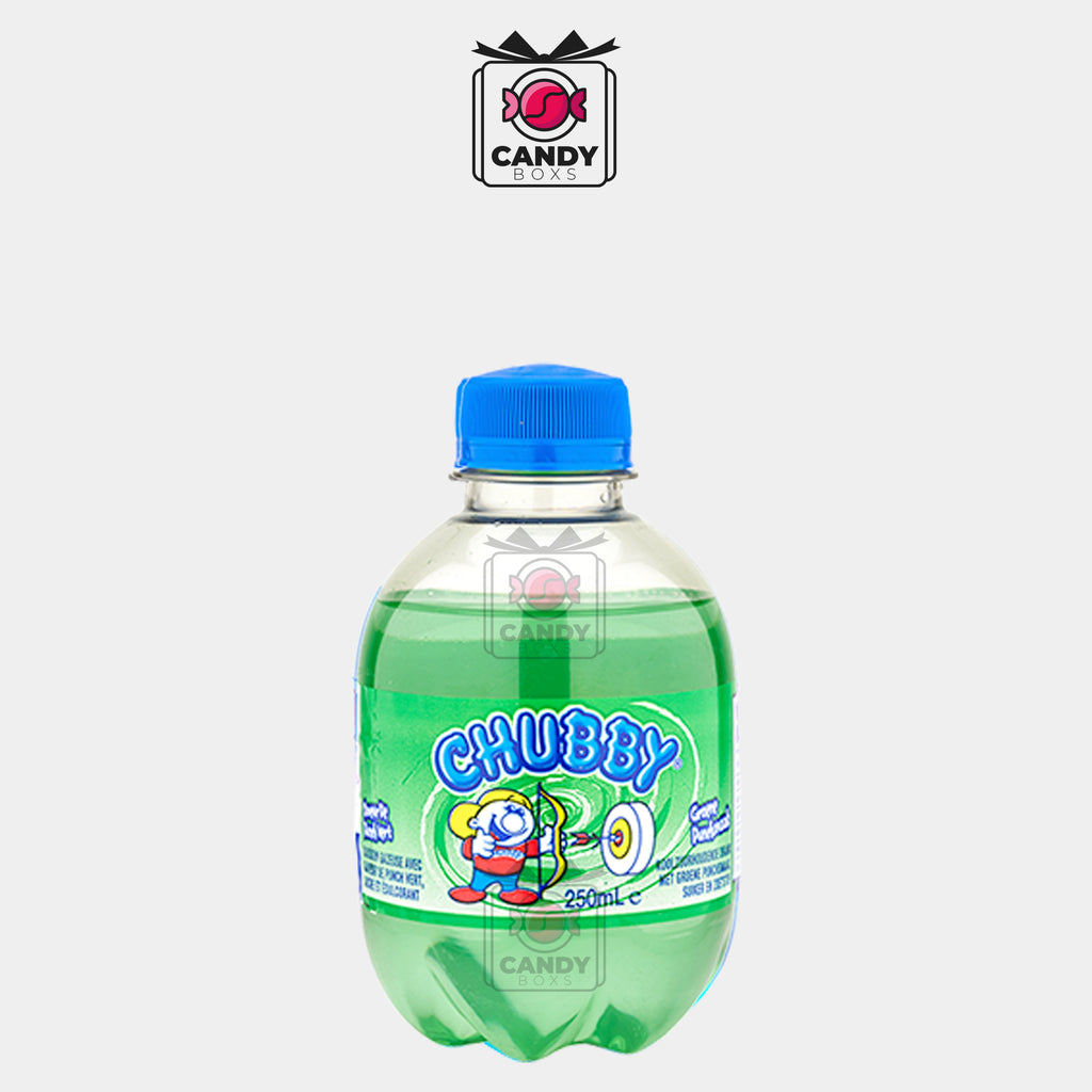 CHUBBY GREEN PUNCH FLAVOR 250ML - CANDY BOXS