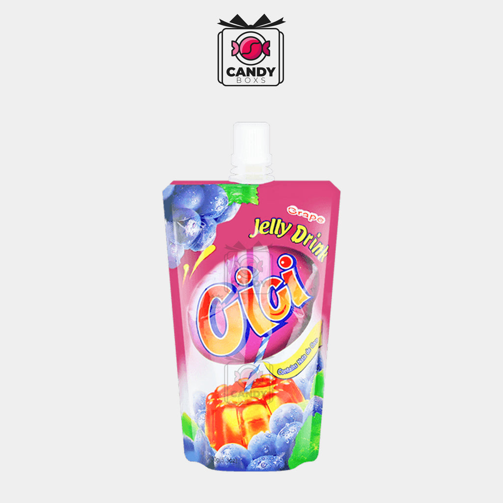 CICI JELLY DRINK GRAPE FLAVOUR 150G - CANDY BOXS