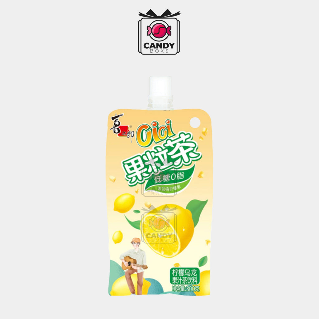 CICI JELLY JUICE TEA LEMON OOLONG 300ML - CANDY BOXS