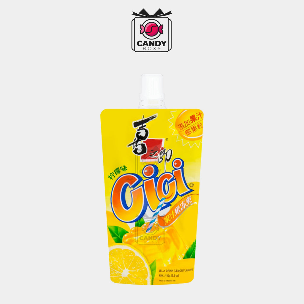 CICI JELLY DRINK LEMON FLAVOUR 150G - CANDY BOXS