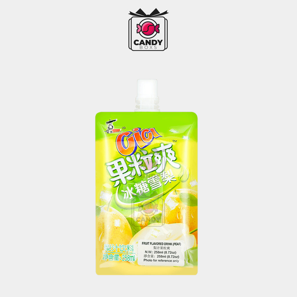 CICI JELLY JUICE DRINK PEAR 258ML - CANDY BOXS