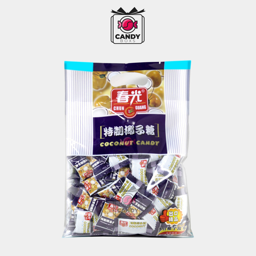 CHUN GUANG PREMIUM COCONUT HARD CANDY 120G - CANDY BOXS