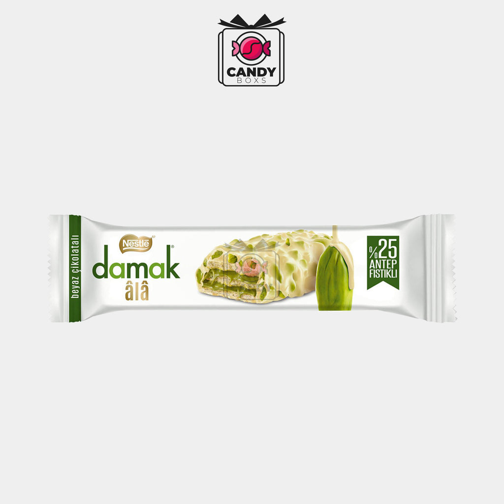 NESTLÉ DAMAK CRUNCH ÂLÂ WHITE CHOCOLATE 30G - CANDY BOXS