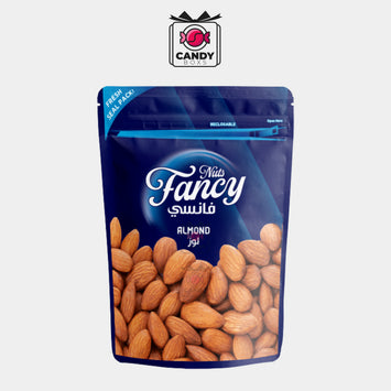 FANCY NUTS ROASTED & SALTED ALMONDS 120G - CANDY BOXS