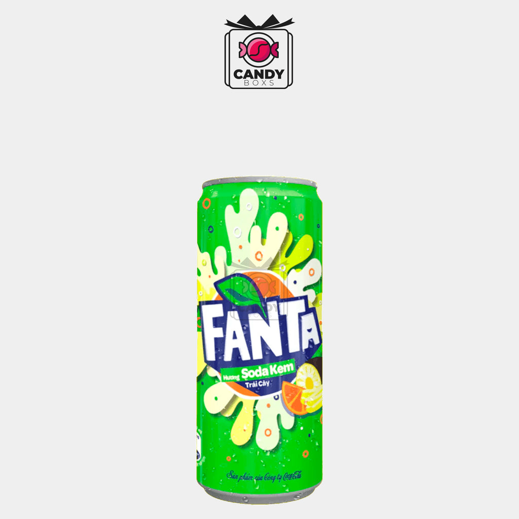 FANTA HUÖNG SODA KEM TRÁI CÂY 320ML - CANDY BOXS