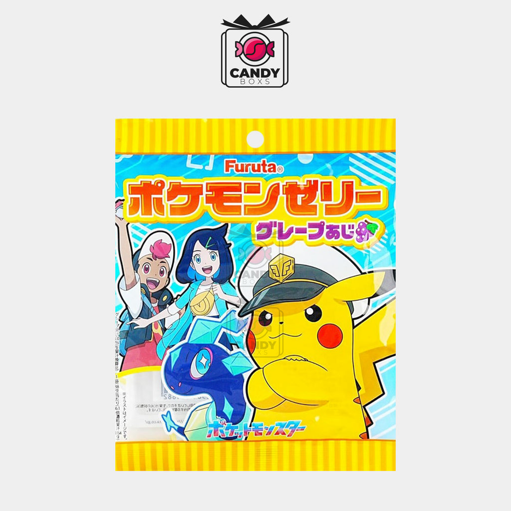 FURUTA POKEMON FRUITS JELLY 88G - CANDY BOXS