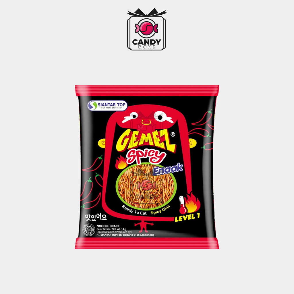 GEMEZ ENAAK SPICY CHILI FLAVOR - CANDY BOXS