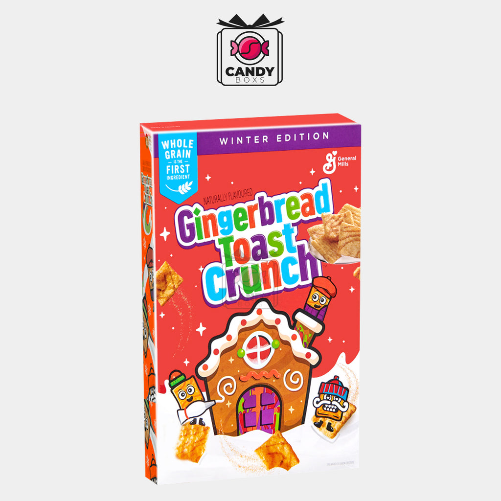 GENERAL MILLS GINGERBREAD TOAST CRUNCH 340G - CANDY BOXS