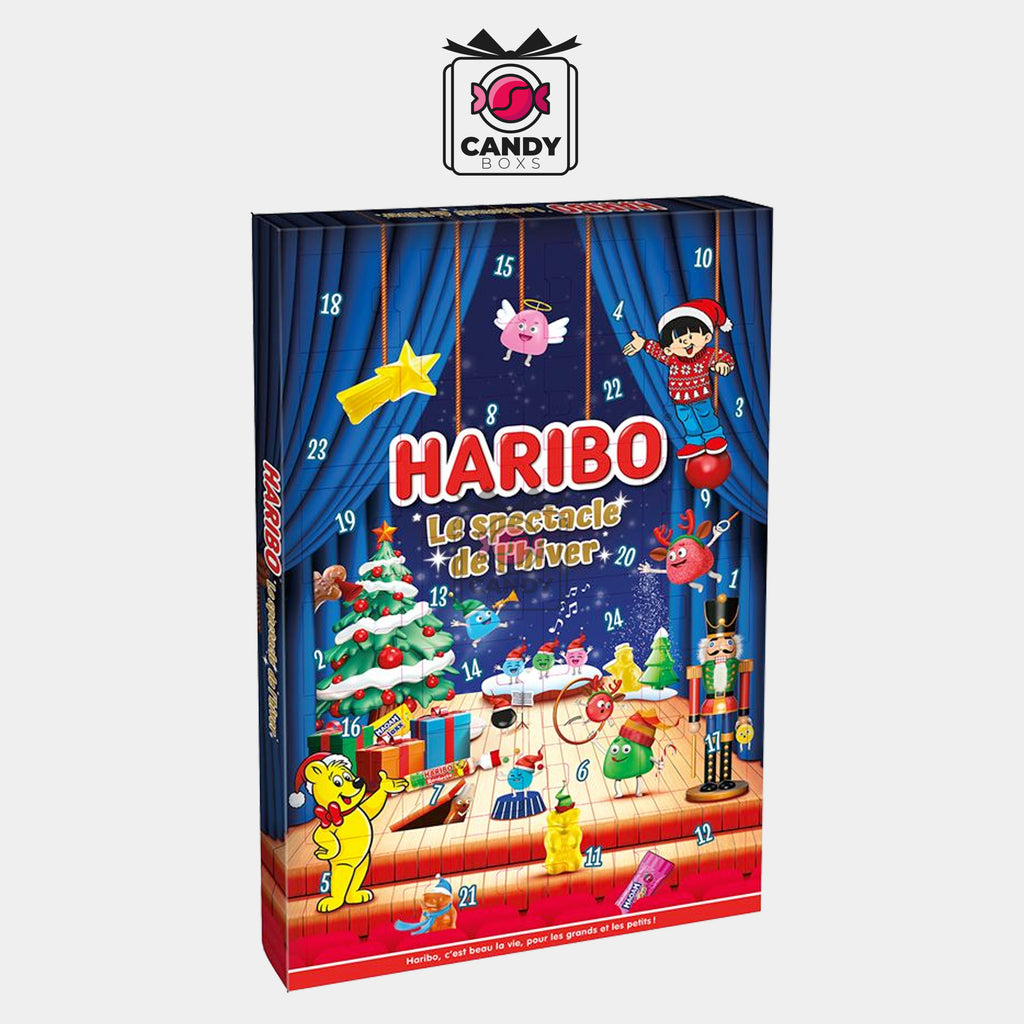 HARIBO ADVENT CALENDAR GUMMY CANDY 310G - CANDY BOXS