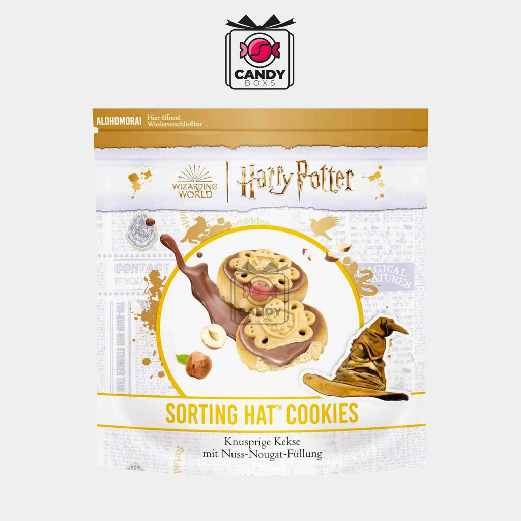 HARRY POTTER COOKIES WITH NUT-NOUGAT FILLING 172G - CANDY BOXS