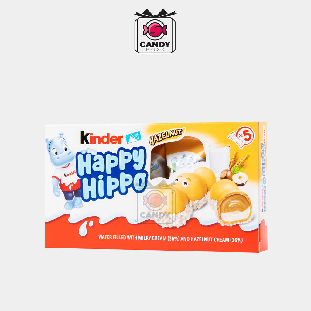 KINDER HAPPY HIPPO - WHITE - CANDY BOXS