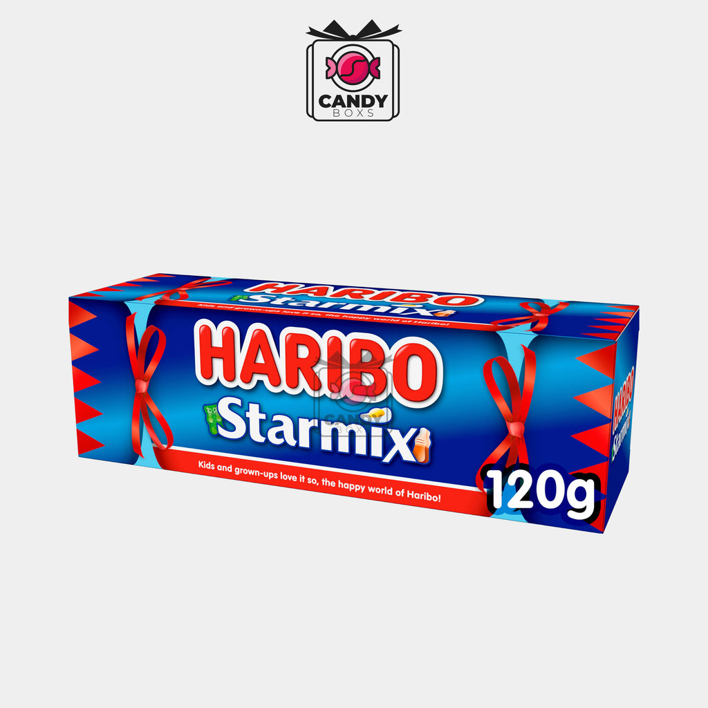 HARIBO STARMIX TUBE 120G - CANDY BOXS