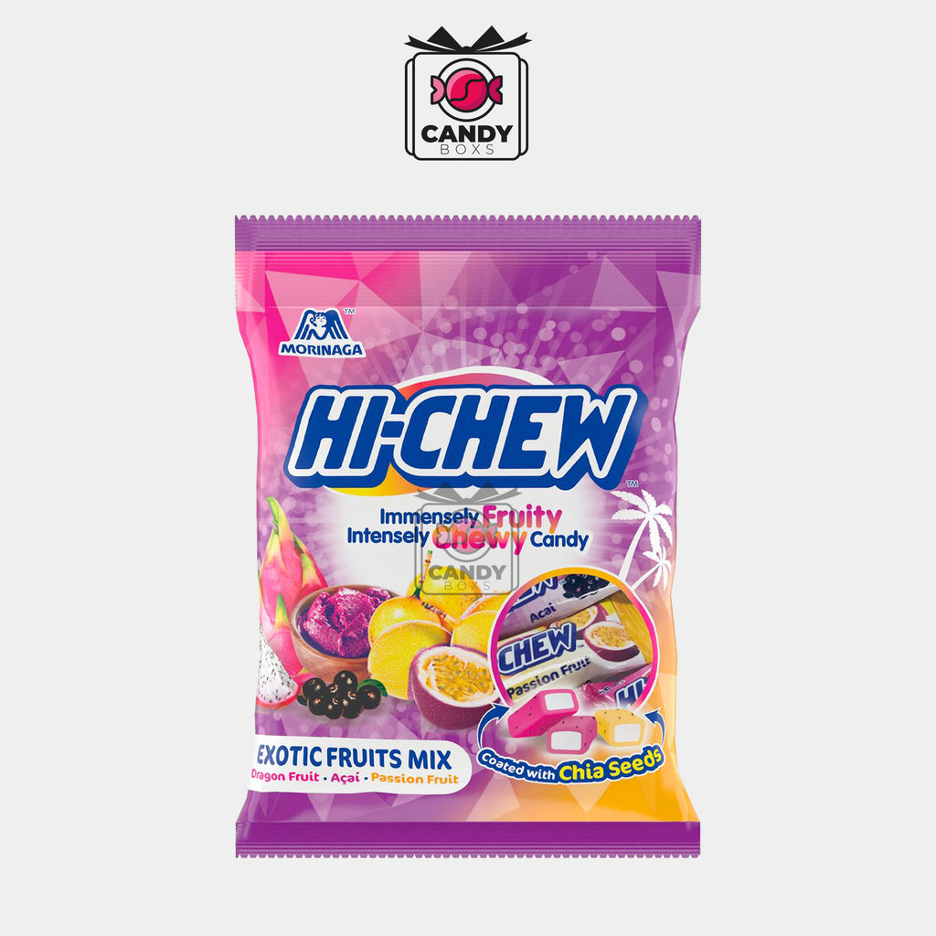 HI-CHEW EXOTIC FRUITS MIX 100G - CANDY BOXS