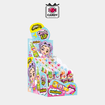 JOHNY BEE CANDY LIP LOLLIPOP - CANDY BOXS