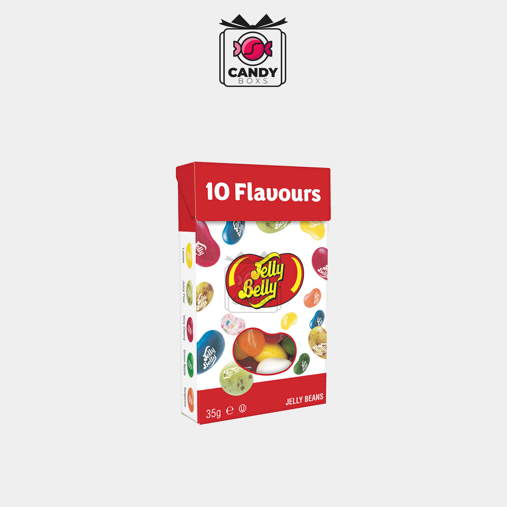 JELLY BELLY 10 FLAVOURS  35G - CANDY BOXS
