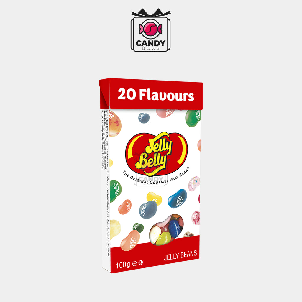 JELLY BELLY 20 FLAVOURS  100G - CANDY BOXS