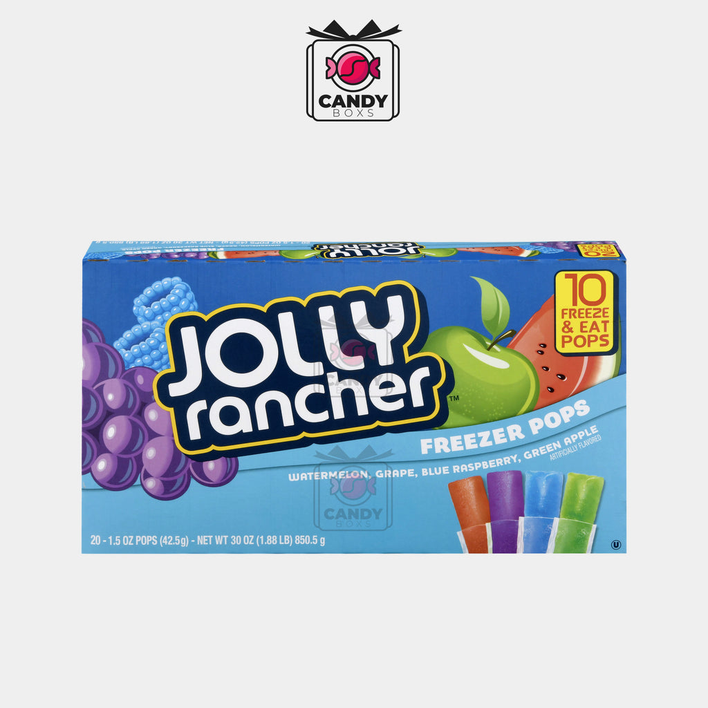 JOLLY RANCHER FREEZER POPS 10PCS - CANDY BOXS