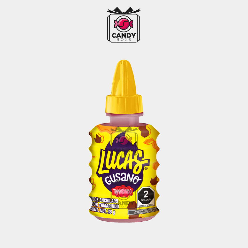 LUCAS GUSANO TAMARINDO 36G - CANDY BOXS