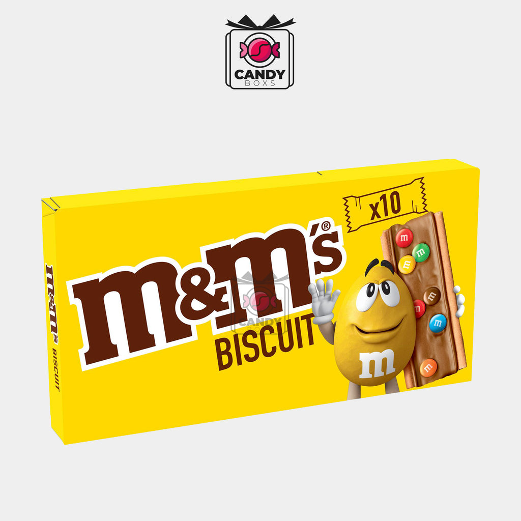 M&M'S BISCUITS X10 - CANDY BOXS