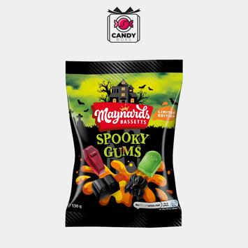 MAYNARDS BASSETTS SURPRISE FLAVOURS SPOOKY GUMS 130G - CANDY BOXS