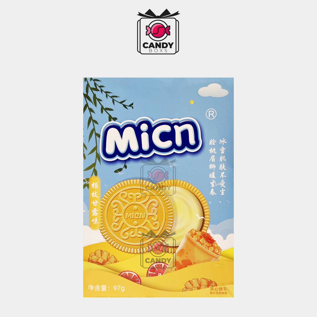 MICN COOKIES YANGZHI MANGO & POMELO FLAVOR 97G - CANDY BOXS