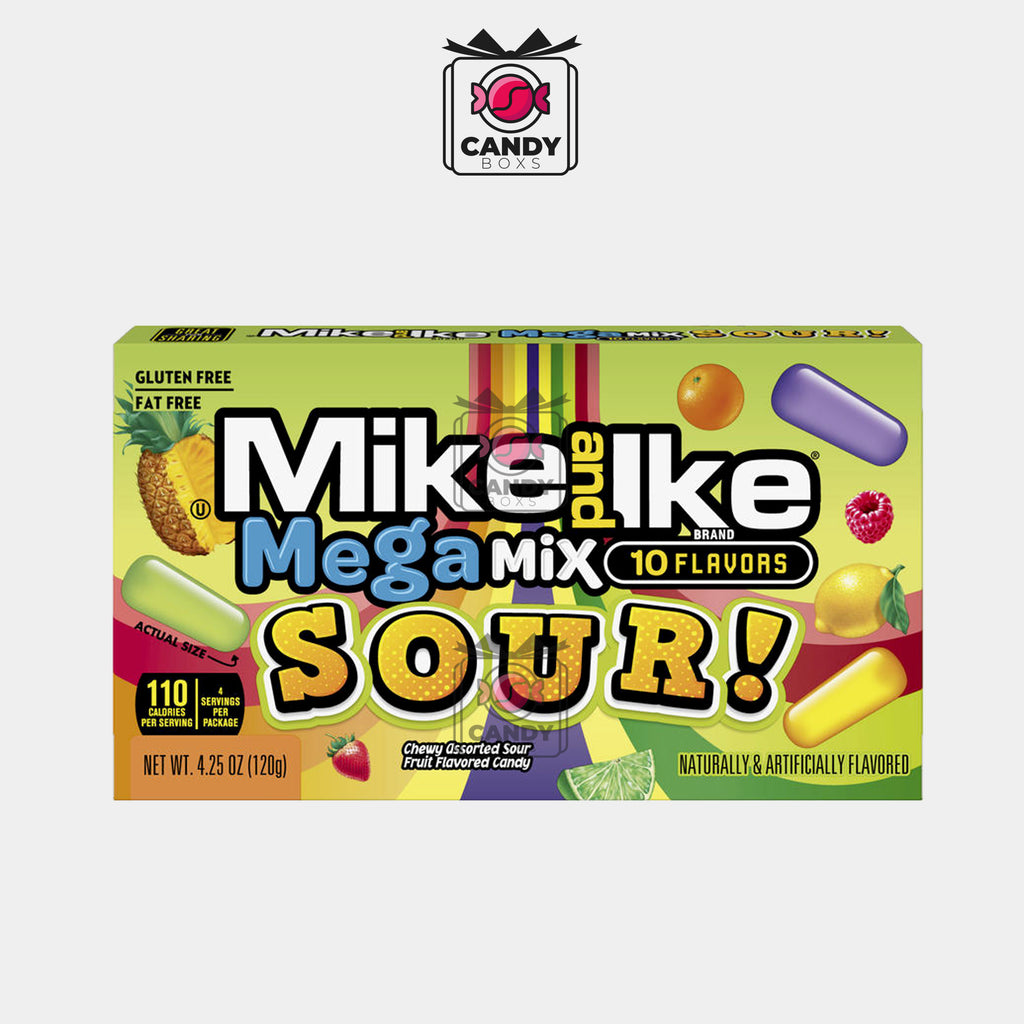 MIKE AND IKE MEGAMIX SOUR 120G - CANDY BOXS