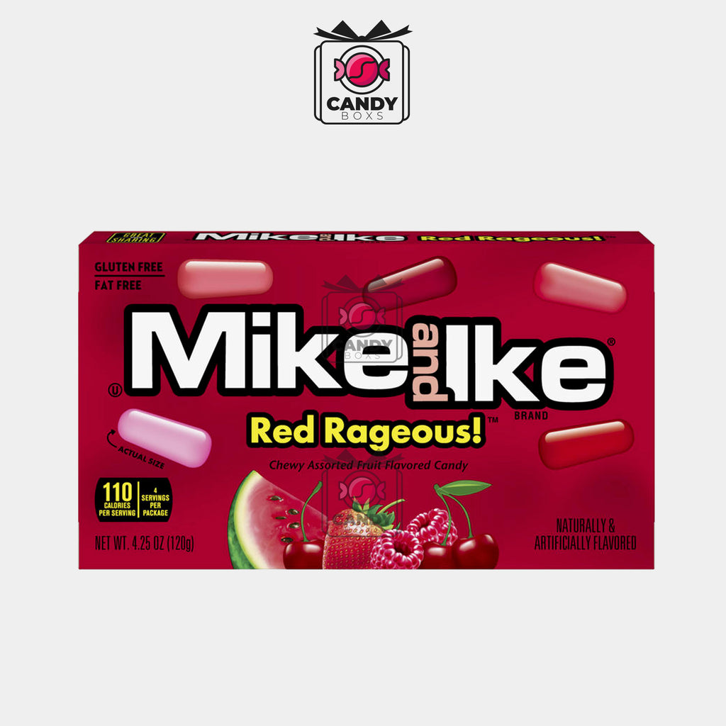 MIKE AND IKE RED RAGEOUS 120G - CANDY BOXS