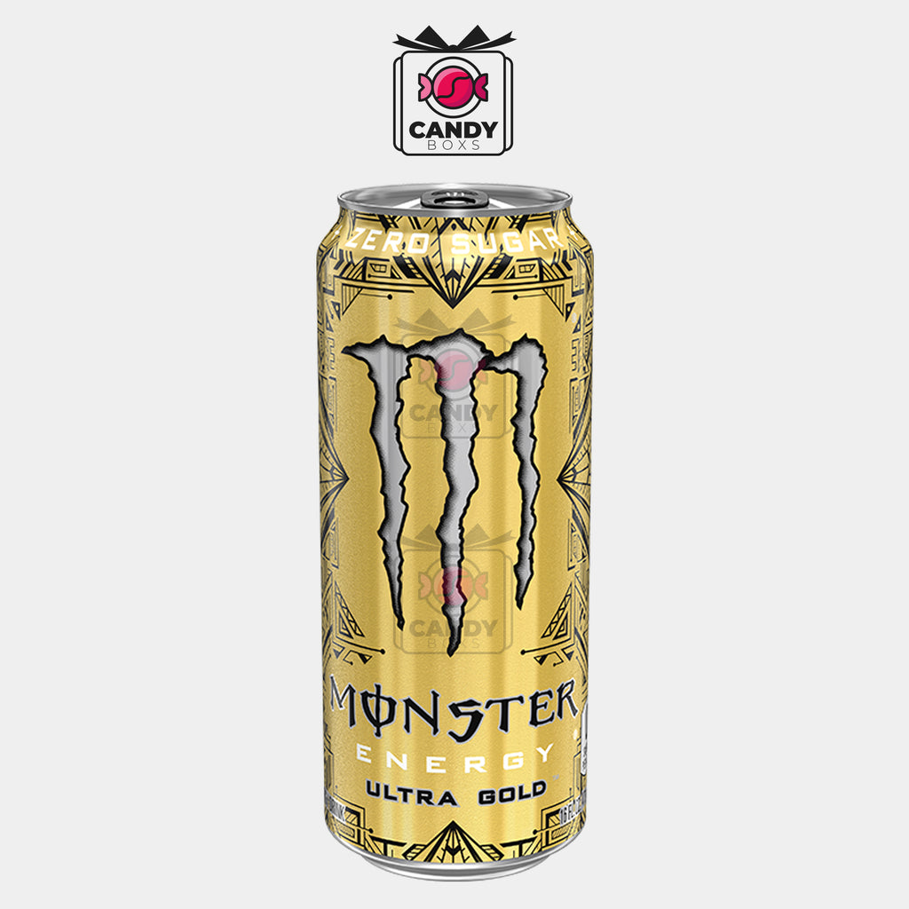 MONSTER ENERGY ULTRA GOLD 500ML - CANDY BOXS