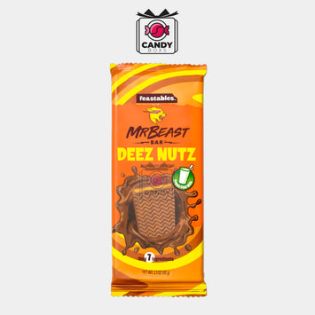 Mr Beast Feastables Chocolat Barre Amande, Original, Lait Chocolat Mer Sel