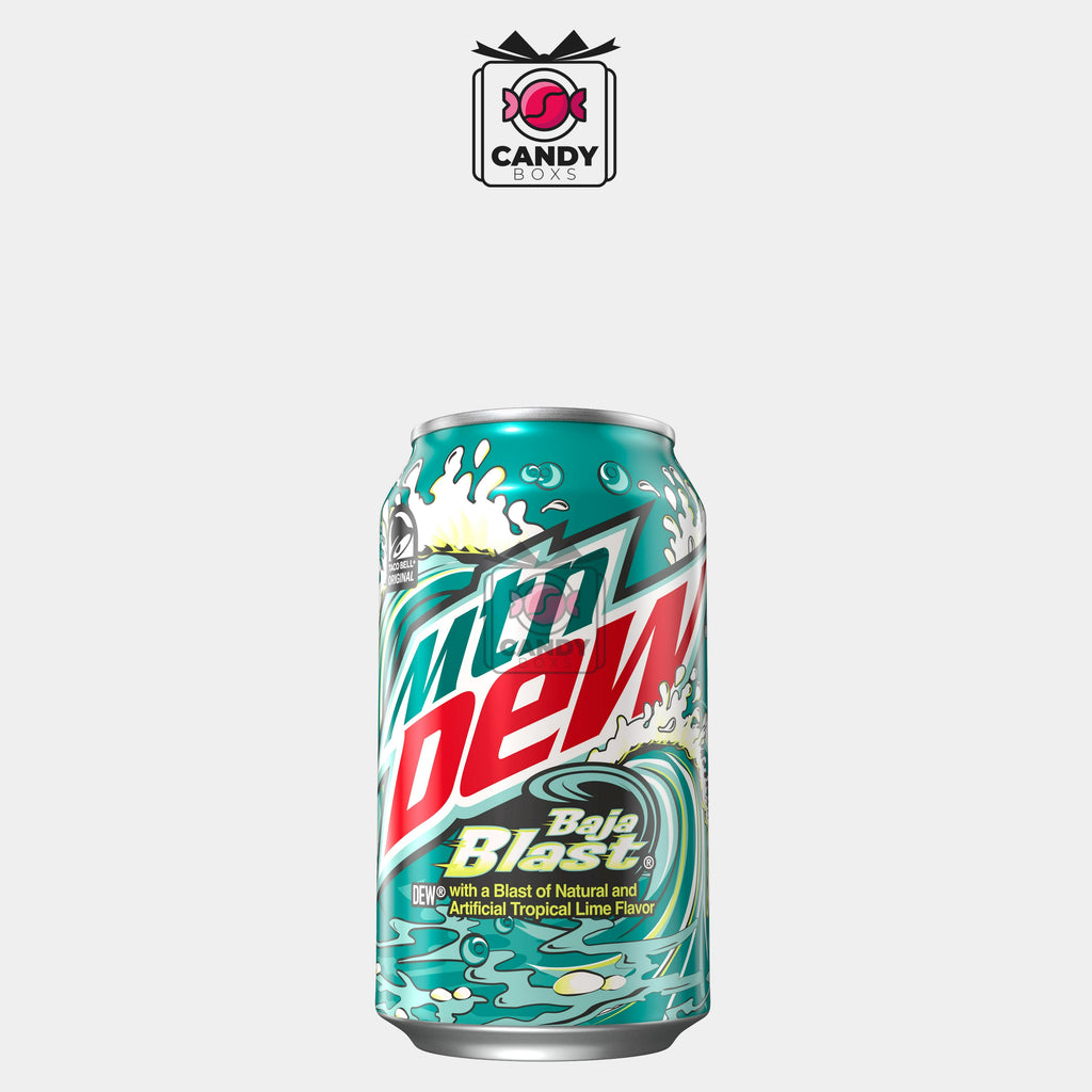 MOUNTAIN DEW BAJA BLAST 355ML - CANDY BOXS