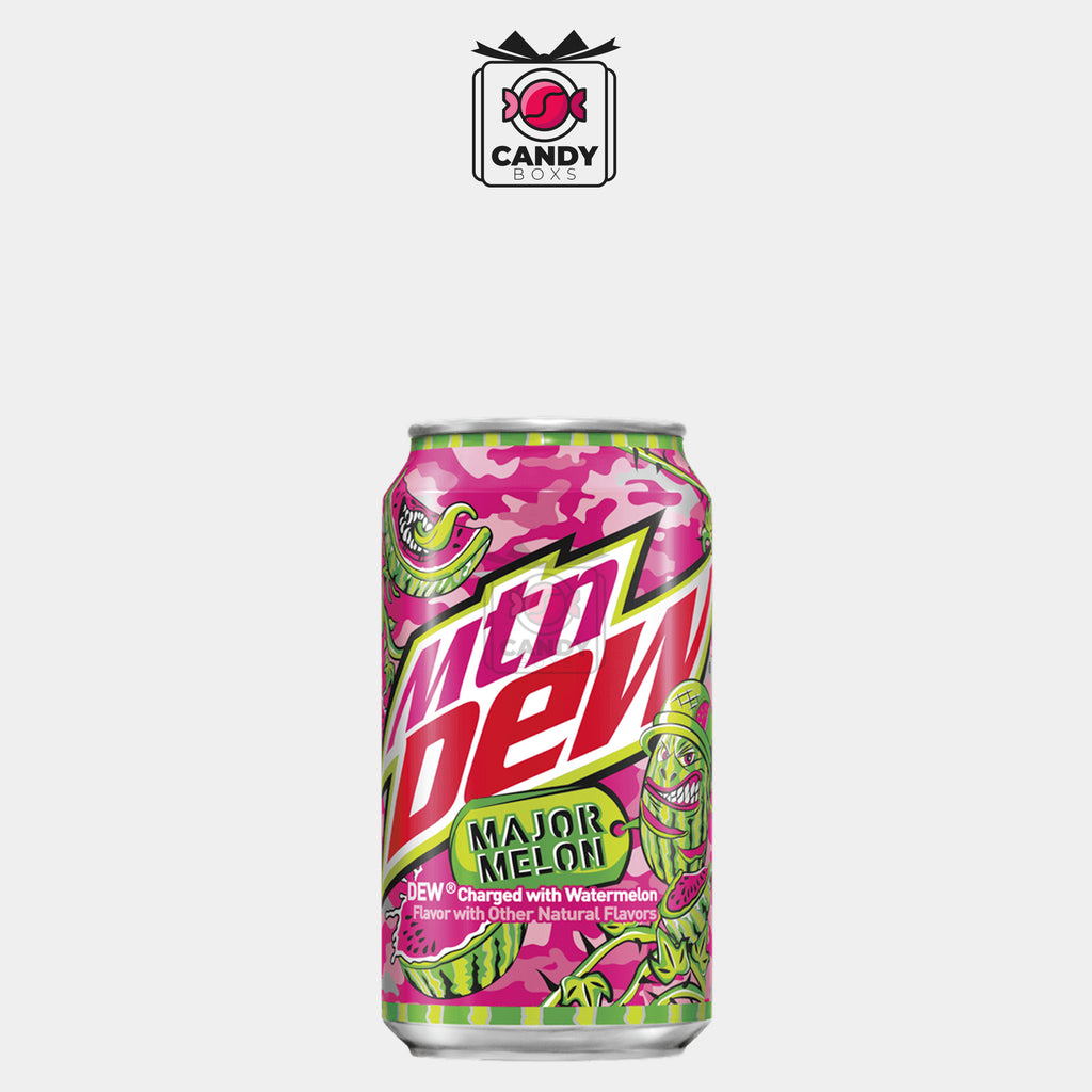 MOUNTAIN DEW MAJOR MELON 355ML - CANDY BOXS