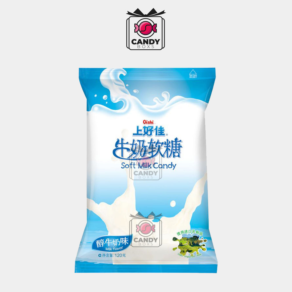 OISHI SOFT CANDY MILK FLAVOR 100G - CANDY BOXS