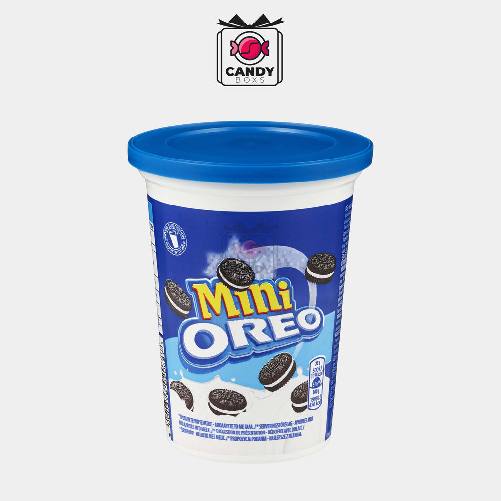 OREO MINI CHOCOLATE FLAVOURED SANDWICH BISCUITS 115G - CANDY BOXS