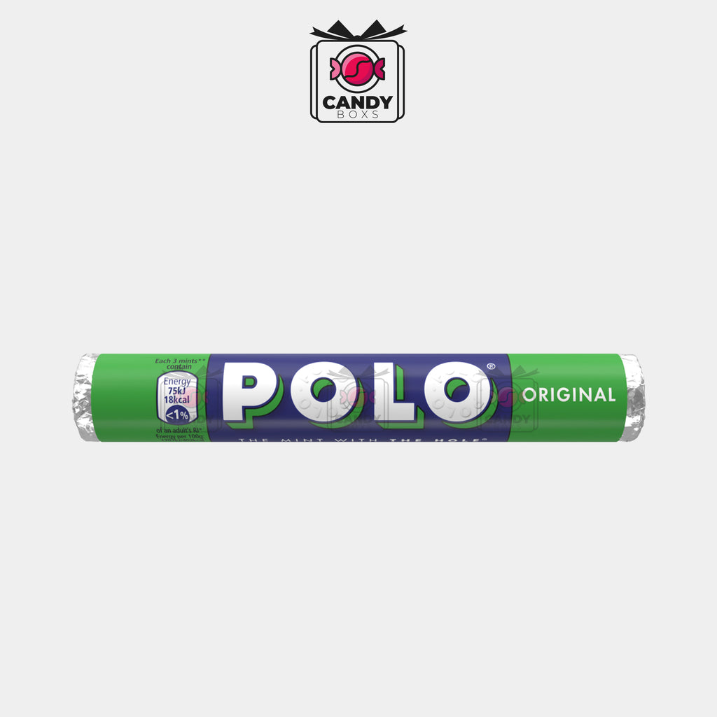 POLO ORIGINAL MINTS ROLL 25G - CANDY BOXS