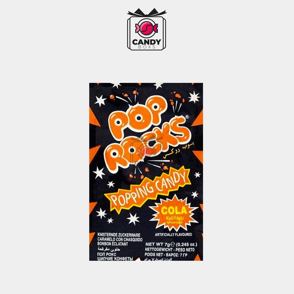 POP ROCKS COLA POPPING CANDY - CANDY BOXS