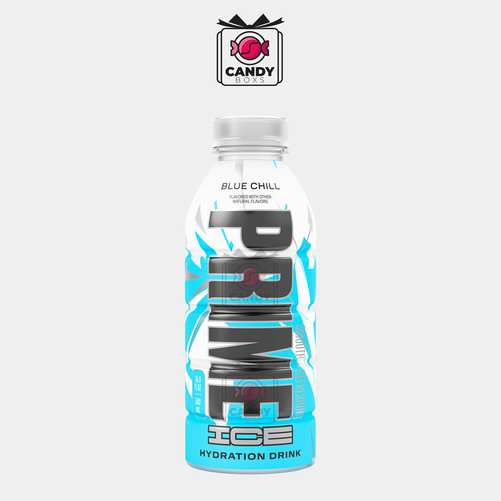 PRIME ICE HYDRATION DRINK BLUE CHILL 500ML - CANDY BOXS