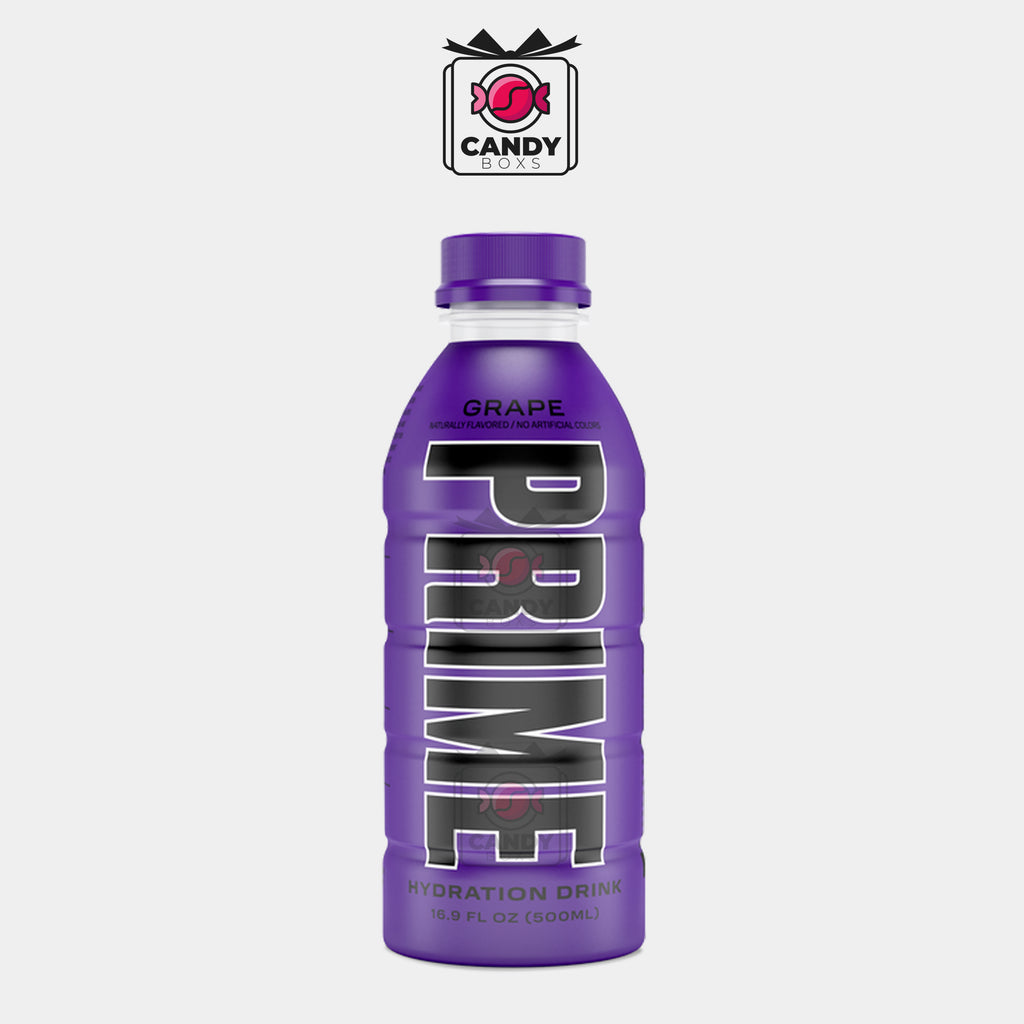 PRIME HYDRATION DRINK GRAPE 500ML - CANDY BOXS